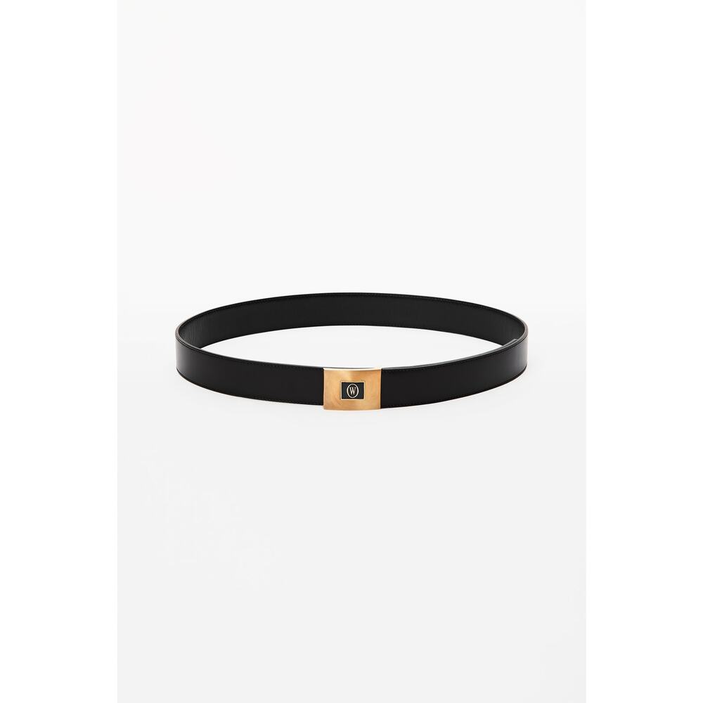 Alexander Wang Logo Belt ~ M/L (Black)